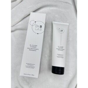 Dr. B LAB Oil-To-Foam Cleanser 4.2 Fl Oz Face Makeup Remover Vegan New USA